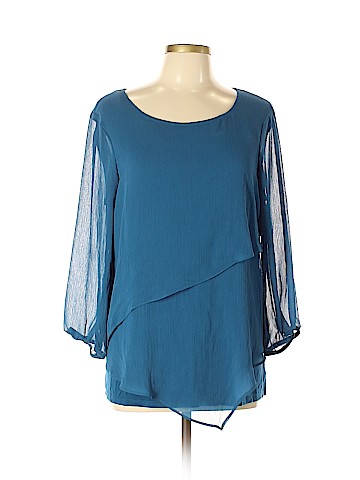 New Directions 3/4 Sleeve Blouse (view 1)