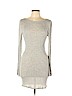 T by Alexander Wang 100% Rayon Gray Casual Dress Size M - photo 1