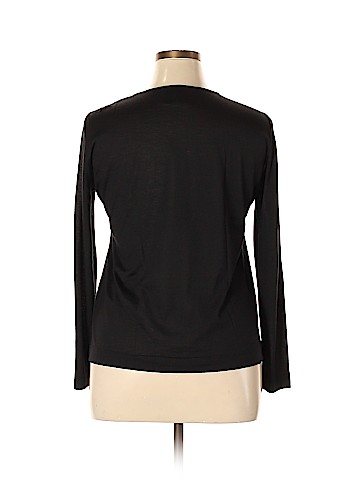 AKRIS for Bergdorf Goodman Long Sleeve Top (view 2)