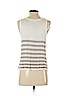 Chan Luu 100% Viscose White Sleeveless Top Size S - photo 2