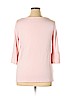 Pleione Pink 3/4 Sleeve Top Size XL - photo 2
