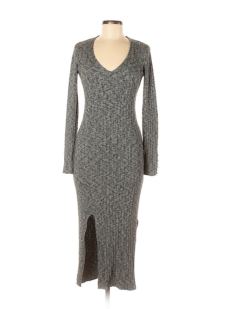 ASOS Marled Gray Casual Dress Size 00 - photo 1
