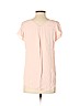 Rebecca Taylor 100% Rayon Pink Short Sleeve Blouse Size 2 - photo 2