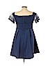 Francesca's Blue Casual Dress Size L - photo 2