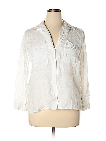 Zara Long Sleeve Button-Down Shirt (view 1)