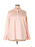 Talbots Pink Long Sleeve Button-Down Shirt Size 16 - photo 1