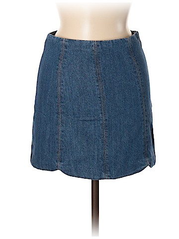 Lulu's Denim Skirt (view 1)