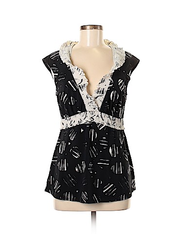 BCBGMAXAZRIA Short Sleeve Blouse (view 1)