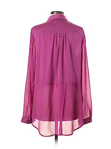 New Directions Long Sleeve Button-Down Shirt (view 2)