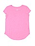 SO 100% Cotton Solid Pink Short Sleeve T-Shirt Size 12 - photo 1