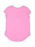 SO 100% Cotton Solid Pink Short Sleeve T-Shirt Size 12 - photo 2
