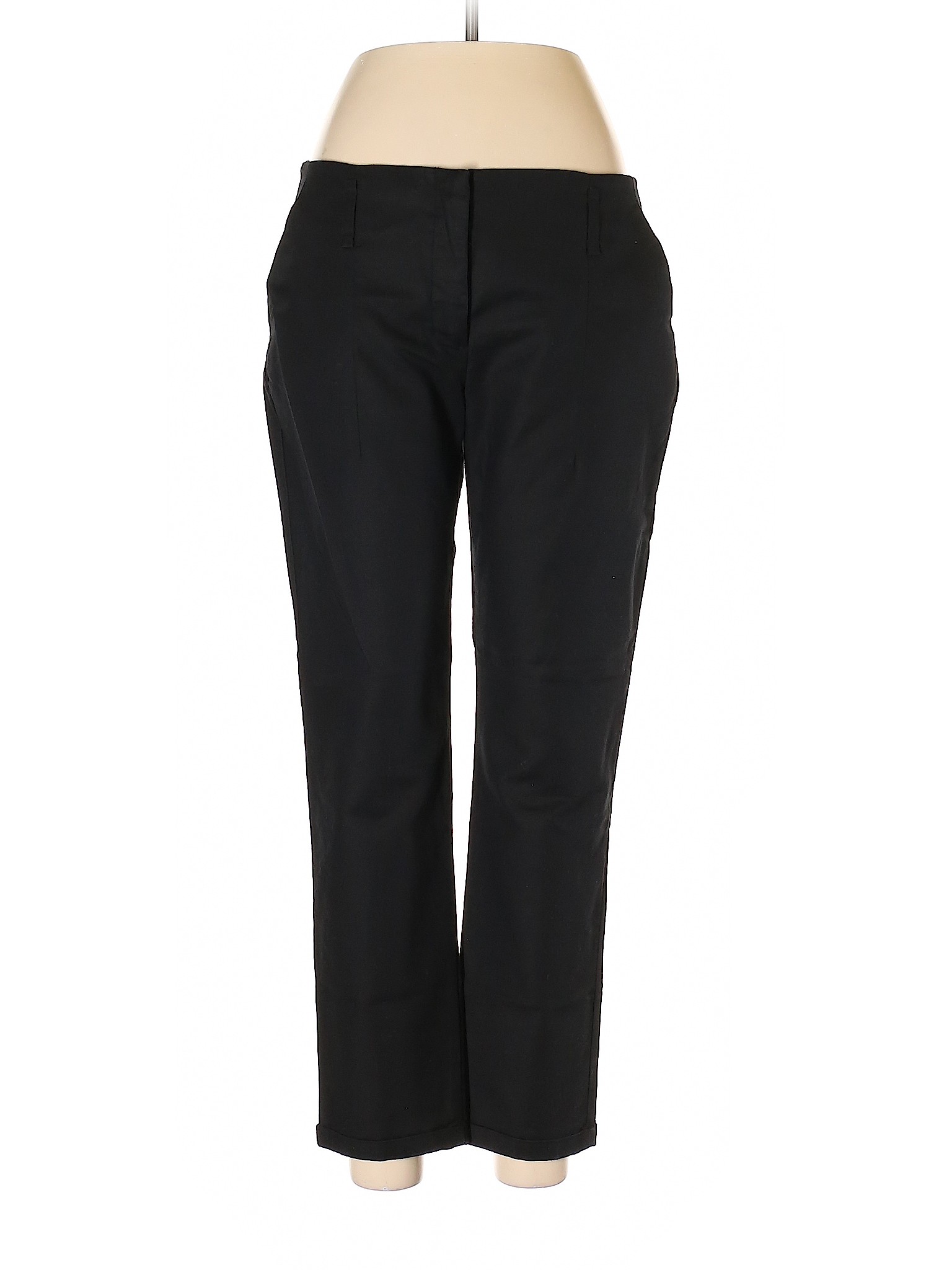 Zara Basic Women Black Casual Pants 8 | eBay