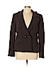 Armani Collezioni Brown Wool Blazer Size 12 - photo 1