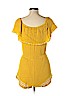 Lulu's 100% Rayon Yellow Romper Size L - photo 2
