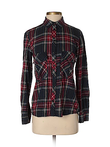 Zara Long Sleeve Button-Down Shirt (view 1)