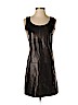 Michael Kors 100% Leather Black Cocktail Dress Size 2 - photo 1