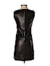 Michael Kors 100% Leather Black Cocktail Dress Size 2 - photo 2