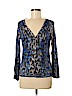 David Cline Blue Cardigan Size M - photo 1