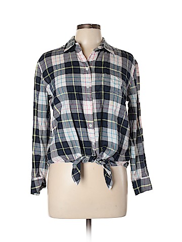Equipment Long Sleeve Button-Down Shirt (view 1)
