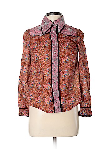 Manoush Long Sleeve Button-Down Shirt (view 1)