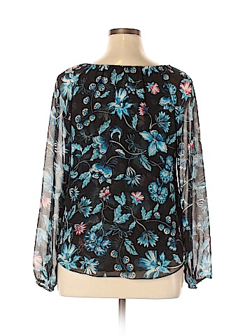 White House Black Market Long Sleeve Blouse (view 2)