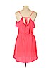 American Eagle Outfitters 100% Polyester Pink Casual Dress Size L - photo 2