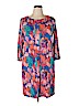 fleur bleue Pink Casual Dress Size XL - photo 1