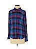 Lucky Brand Blue Long Sleeve Button-Down Shirt Size S - photo 1