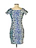 Design Lab Lord & Taylor Blue Casual Dress Size M - photo 2