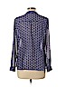 a.n.a. A New Approach 100% Polyester Blue 3/4 Sleeve Blouse Size L (petite) - photo 2
