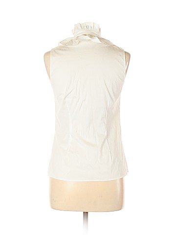 Theory Sleeveless Button-Down Shirt (view 2)