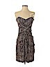 Michael Kors 100% Rayon Brown Cocktail Dress Size 4 - photo 1