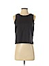 David Dart 100% Linen Black Sleeveless Blouse Size XS (petite) - photo 1