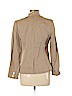 Valerie Stevens 100% Silk Tan Silk Blazer Size 6 (petite) - photo 2