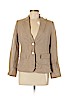 Valerie Stevens 100% Silk Tan Silk Blazer Size 6 (petite) - photo 1