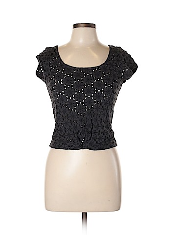 American Eagle Outfitters Short Sleeve Blouse (view 1)