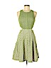 Tibi 100% Cotton Green Cocktail Dress Size 6 - photo 1