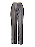 Larry Levine 100% Polyester Brown Dress Pants Size 10 (petite) - photo 1
