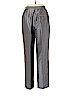 Larry Levine 100% Polyester Brown Dress Pants Size 10 (petite) - photo 2