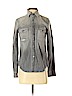 Mother 100% Cotton Gray Long Sleeve Button-Down Shirt Size XS - photo 1