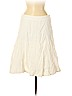 H&M 100% Cotton Ivory Casual Skirt Size 8 - photo 1