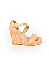 Stuart Weitzman Tan Wedges Size 10 - photo 1
