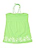 Justice Floral Green Sleeveless Top Size 16 - photo 1