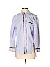 Zara Blue Long Sleeve Button-Down Shirt Size S - photo 1