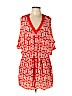 Leifsdottir 100% Silk Red Casual Dress Size 10 - photo 1