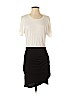 BCBGMAXAZRIA 100% Rayon White Casual Dress Size S - photo 1
