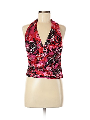 JS Collection Sleeveless Silk Top (view 1)