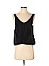 3.1 Phillip Lim 100% Silk Black Sleeveless Silk Top Size 2 - photo 1