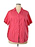 White Stag Pink Short Sleeve Button-Down Shirt Size 18 - 20 - photo 1