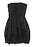 Oscar De La Renta 100% Silk Black Cocktail Dress Size 2 - photo 2